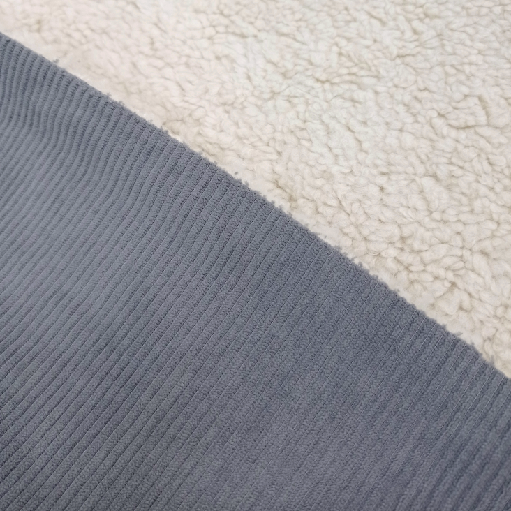 Вельвет на меху серый Вельвет на меху серый