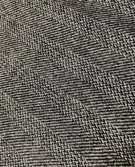 Твид елка меланж серый